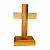Cruz de Mesa São Bento em Madeira - 8 cm - O Pacote com 3 Peças - Cód.: 9104 - Imagem 4
