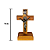 Cruz de Mesa São Bento em Madeira - 8 cm - O Pacote com 3 Peças - Cód.: 9104 - Imagem 3