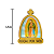 Ímã Capela de Nossa Senhora de Guadalupe em MDF - Pacote com 6 Peças - Cód.: 8255 - Imagem 2
