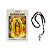 Mini Terço de Nossa Senhora de Guadalupe com Folheto de Oração - Pacote com 6 peças - 9424 - Imagem 1