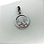 Pingente de Nossa Senhora de Fatima Redondo em Aço Inox - O Pacote com 6 peças - Cód.: 2587 - Imagem 1