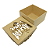 Caixa com desenho do Presépio Vazado - em MDF - 17x10,5 cm - O Pacote com 3 Peças - Cód.: 9737 - Imagem 3