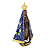 Imagem de Nossa Senhora Aparecida com Brilho - A Peça - Cód.: 0890 - Imagem 2