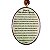 Chaveiro em madeira com mosquetão - Nossa Senhora Aparecida 300 Anos - Pacote com 3 peças - Cód. 3755 - Imagem 3