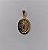 Medalha Oval Dourada de Nossa Senhora de Guadalupe - O pacote com 3 peças - Cód.: 464 - Imagem 1
