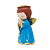 Anjo da Guarda Infantil em Resina - Azul - O Pacote com 3 Peças - Cód.: 5502 - Imagem 2