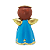 Anjo da Guarda Infantil em Resina - Azul - O Pacote com 3 Peças - Cód.: 5502 - Imagem 4