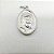 Pingente Medalha Banho Níquel Padre Pio - Pacote com 12 peças - Cód.: 3694 - Imagem 1