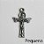 Crucifixo da Santíssima Trindade - Pequena 2,5 cm - Pacote com 50 peças - Cód.: 8837 - Imagem 1