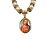 Pulseira Pérola 8 mm com Medalha Dupla Face, Nossa Senhora do Carmo e Sagrado COração de Jesus - O Pacote com 6 peças - Cód.: 7873 - Imagem 2