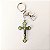 Chaveiro Crucifixo Fosforescente com Mosquetão - Pacote com 3 peças - Cód.: 2903 - Imagem 1