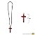 Cruz em madeira com cristo - A Dúzia - Cód.: 1232 - Imagem 1