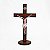 Cruz com base com Cristo em resina e cruz em madeira - 2 opções de tamanho 8272-8274 - Imagem 2