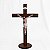 Crucifixo com base com Cristo em resina e cruz em madeira - 2 opções de tamanho 8272-8274 - Imagem 3