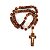 Terço em madeira marrom, cruz com cristo - A Dúzia - Cód.: 9718 - Imagem 2