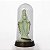 Imagem de Nossa Senhora das Graças fosforescente com cúpula e base em plástico, cor ouro velho - O Pacote com 3 peças  - Ref.: IR.GR.13 - Imagem 1