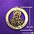 Medalha dourada de Sagrado Coração de Maria - pacote com 3 peças - Cód.: 0652 - Imagem 1