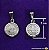 Medalha de São Bento em Inox- O pacote 3 peças  - Cód.: 6022 - Imagem 1