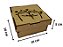 10 Caixas de Presente Bento Flork MDF - Aniversário - Namorado - Lembrancinha - Caixa divertida - Imagem 1