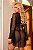 Robe de Luxo de Tule - Preto - Imagem 1