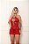 Mini vestido Personalizado de Luxo | vermelho - Imagem 5
