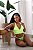 Conjunto Personalizado top Silvania | Amarelo neon G e 50 - Imagem 4