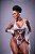 Fantasia Personalizada; body | Anjinha Branco + gargantilha + luvas + auréola - Imagem 1