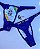 Calcinha personalizada - BRASIL (u) - Azul Bic - Imagem 1