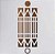 Placa Radiônica Luxor 6x15 - Em PVC - Imagem 1