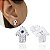 Conjunto Seta Prata 925 Com Zircônias - Imagem 5