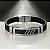 BRACELETE AÇO E SILICONE - Imagem 1