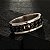 ANEL GIRATORIO DE ACO POLIDO COM CORRENTE DE ELOS BLACK - Imagem 1