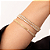 Pulseira Riviera - Banhado Ouro 18k - Imagem 4