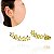 Brinco Estrela Vazado Earcuff Folheado em Ouro 18K - SEMIJOIA - Imagem 1