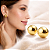 Brinco Bola Lisa 16mm - Banhado Ouro 18k - Imagem 3
