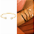 Bracelete com Pérolas - Banhado Ouro - Imagem 3