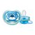 Chupeta Avent 6-18M Menino Bebê Ultra Air Silicone Luxo Azul - Imagem 1