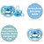 Chupeta Avent 6-18M Menino Bebê Ultra Air Silicone Luxo Azul - Imagem 5