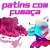 Patins Smoke Feminino Tam 34 37 Infantil Led Fumaça Rosa Bom - Imagem 4