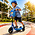 Patinete Infantil 3 Rodas Azul com Mochilinha, Guidão Emborrachado, Base Antiderrapante e Suporta 30kg - Imagem 1