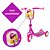 Patinete Infantil 3 Rodas Menina Princesa Rosa Feminino DM - Imagem 7