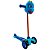 Patinete Infantil 3 Rodas Menino Pelúcia 30Kg Unitoys Azul - Imagem 5