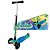 Patinete Infantil 3 Rodas Menino Radical Led Unitoys Verde - Imagem 2