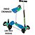 Patinete Infantil 3 Rodas Menino Radical Led Unitoys Verde - Imagem 1