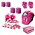 Patins Led Zippy Rosa Kit de Proteção Infantil Menina Barato - Imagem 1
