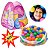 Barraca Infantil Kit Bolinhas Tenda Princesas Casinha Menina - Imagem 1