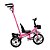 Triciclo Infantil Motoca Velotrol Cesto Buzina Apoiador Cor - Imagem 4