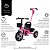 Triciclo Infantil Motoca Velotrol Cesto Buzina Apoiador Cor - Imagem 2