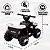 Quadriciclo Elétrico Infantil 6v Zippy Toys Branco - Imagem 3