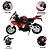 Moto Infantil Elétrica Menino Menina Bateria Motorizado Luz - Imagem 3